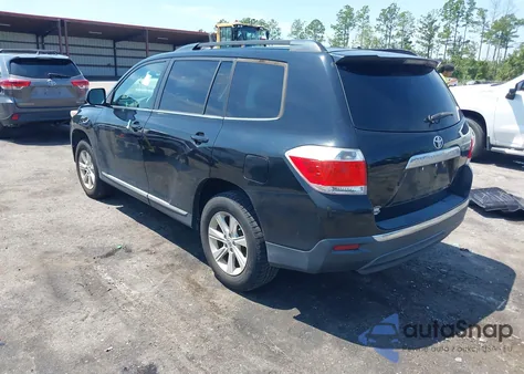 2011 Toyota Highlander Se V6 z USA, uszkodzony, nr VIN 5TDBK3EH9BS050298